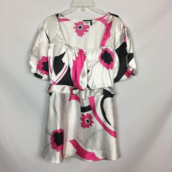 Cato Women’s Pink and White‎ Blouse - Picture 1 of 8